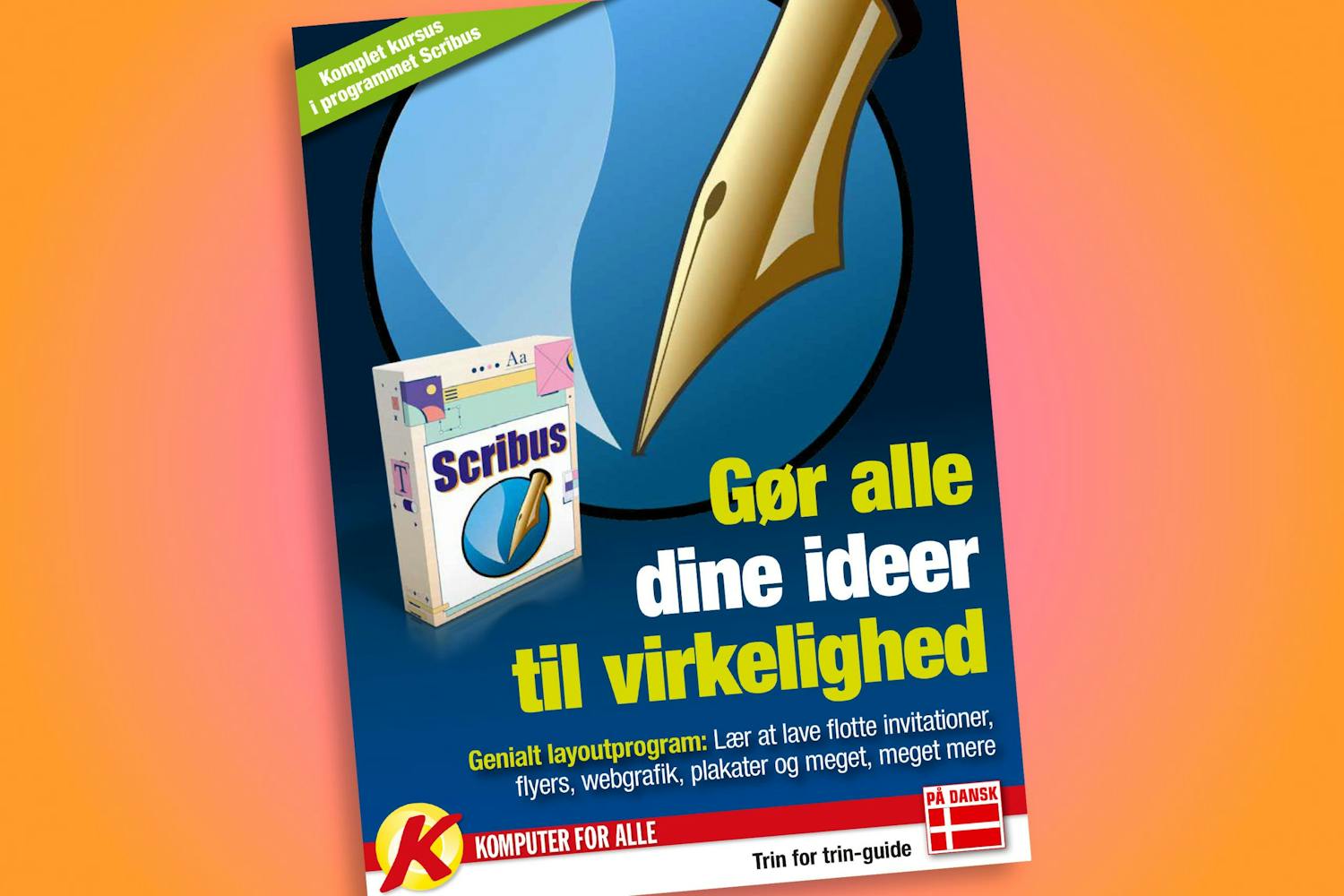 Scribus layoutprogram Gratis layout program alternativ til InDesign